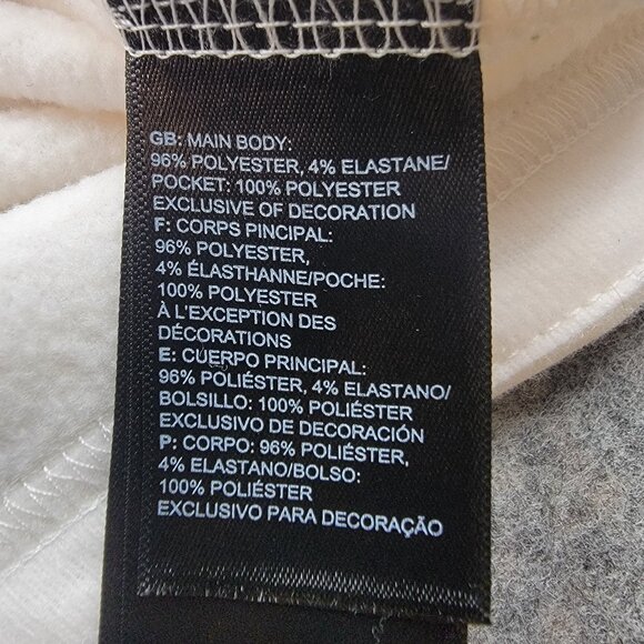 The North Face Sweatshirt Womens 1X Plus Ivory White Full Zip Jacket Outdoor - Picture 9 of 16